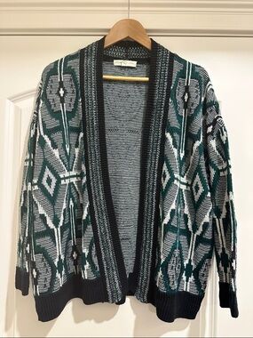Geometric Cardigan